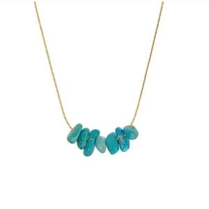 Turquoise Rock Candy Necklace
